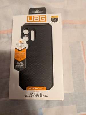 UAG Metropolis LT Case with Magnet for Samsung Galaxy S24 Ultra - Black