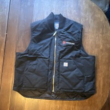 Carhartt Arctic Quilt Lined V01 Men's Sandstone Vest - Black, XXL