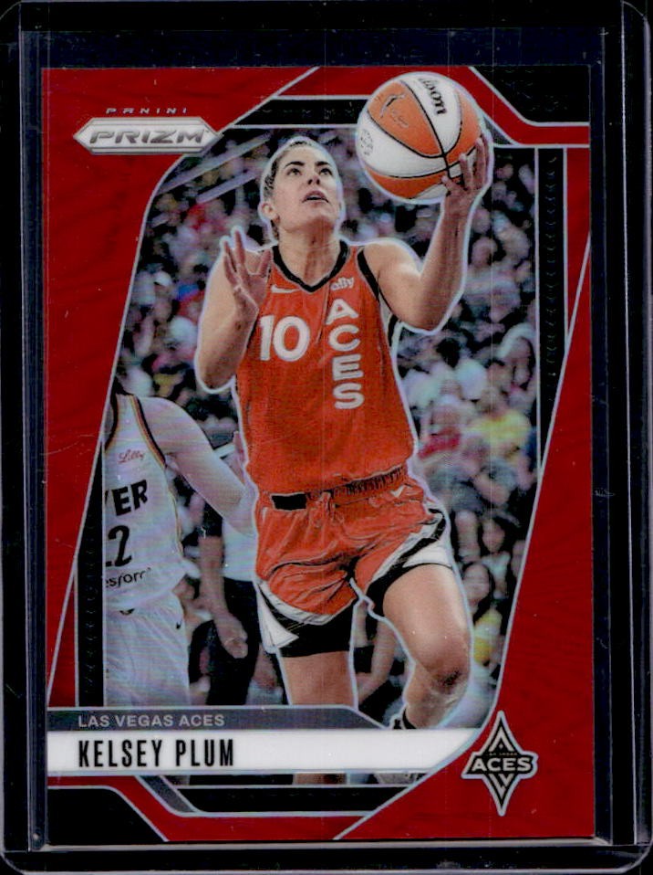 2024 Panini WNBA Prizm Kelsey Plum Red #272/299 Aces