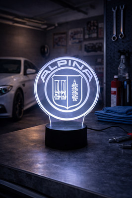 3D LED Nachtlampe - Alpina