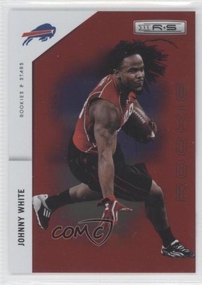 2011 Panini Rookies & Stars Longevity Rookie Ruby /150 Johnny White #200 RC 1f0