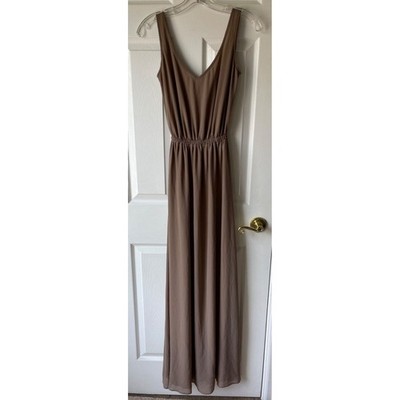Show Me Your Mumu Dress Womens XXS Maxi A Line Chiffon Gown Wedding Evening