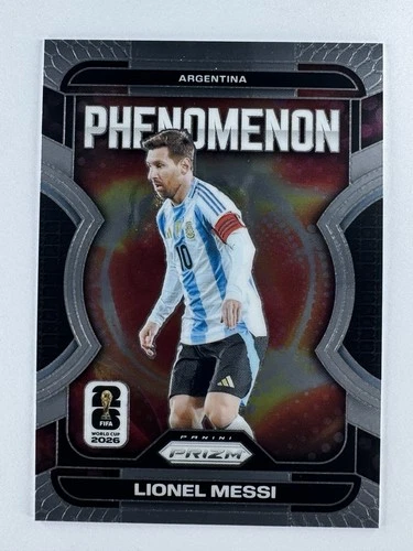 LIONEL MESSI 2026 Prizm World Cup #19 PHENOMENON Argentina