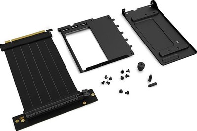 Sharkoon CA500 / AK Series VGCK 4.0, Riser Card schwarz - Vertikale Grafikkarten