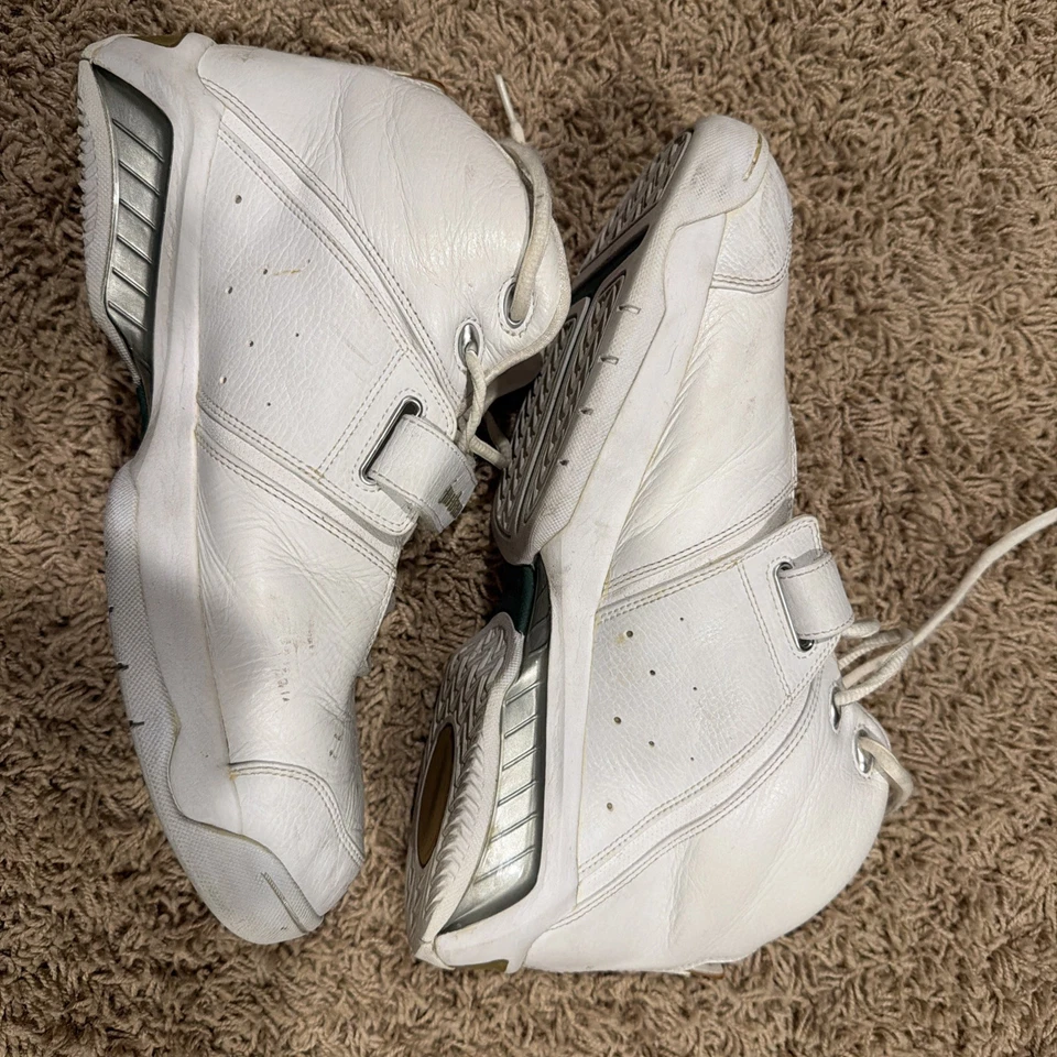 2005 Air Jordan Team Reign White Metallic Silver-size 12 - Image 3 of 4