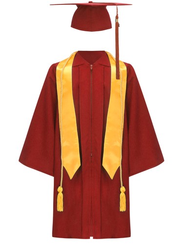 Unisex Kinder Kostüm tailliert Outfits vorne Set Stola Kleid Sitzungen Schule Reißverschluss - Bild 136 von 154