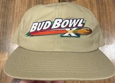Vintage Bud Bowl X Snapback Hat Budweiser Anheuser-Busch AB-Inbev 1996