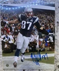 Rob Gronkowski Signed 8x10 Photo Autographed Patriots TE w/ COA Super Bowl Champ
