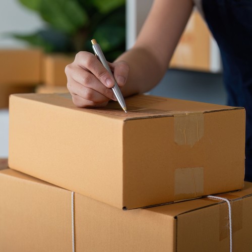 25 Cajas Corrugadas Planas de Mudanza de Envío 18x14x4 - Imagen 6 de 6