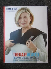HoMedics Thera-P Heated Neck & Shoulder Massager - Model: HCM-325H-THP