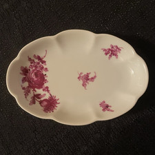 Vintage Haviland Limoges Hotel Ritz Paris Porcelain Rose Trinket Dish 6