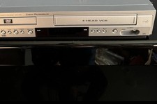 Sanyo DVD 4 Head VCR Player Combo DVW-7100 VHS Recorder Clean TESTED   