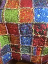 Poppy Dreams Rag Quilt