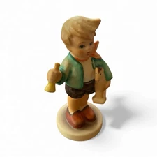 Goebel Hummel HUM 239/C Boy with Rocking Horse Toy 3.5" h , EXCELLENT