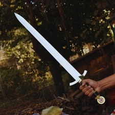 The Knights Templar | Crusader Sword Handmade stainless Steel With Scabbard