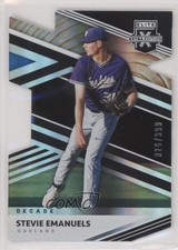 2020 Panini Elite Extra Edition 203rd Decade Die-Cut 26/203 Stevie Emanuels y6z