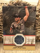 2011 Topps Ufc Moment Of Truth Fighter Gear Relic Jon Fitch 7788 Fg-jf