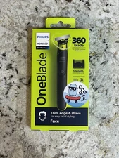 Philips Norelco OneBlade Electric Shaver Kit (Face) Brand New Sealed