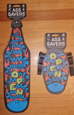 Set Ass Savers BIG & Mudder Mini / Open Cycle x Cento Canesio/ Fender Gravelbike