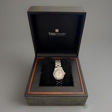 *Box/Papers/Stunning* Tag Heuer Aquaracer Full Diamond Ladies Watch WAF1416 27mm