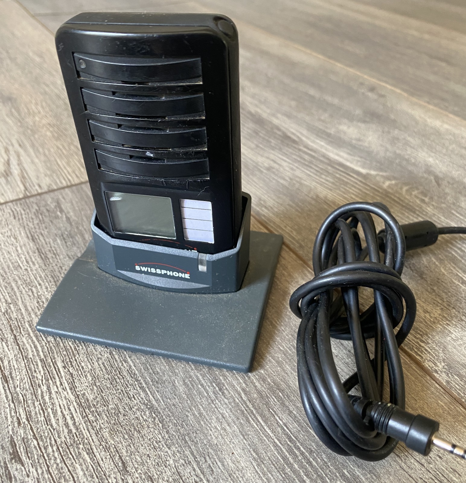 Swissphone RE729 MK Memo Voice Pager 155.5MHz Works but HARD TO OPEN BATT COVER