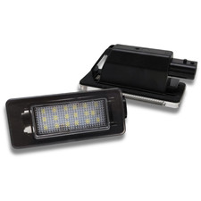 Dacia Logan MCV Nummernschildbeleuchtung Set LED Ultra Hell Weiß 13-20