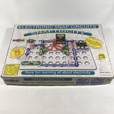 Snap Circuits Snaptricity Electronics Exploration Kit STEM Building SCBE-75