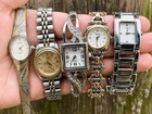 Vintage Womens Watch Lot Timex Waltham Lorus Caravelle 5pc Untested Bundle