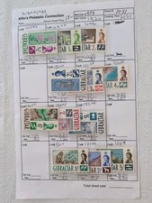 APC 5565 Girbralter MNH SCV $40 set