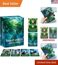 Forest Spirit Oracle Cards: Rediscover The Forgotten Magic, Learn About Yours...