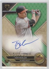 2017 Topps Triple Threads Rookie Emerald 43/50 Trey Mancini #RA-TM Auto uk2