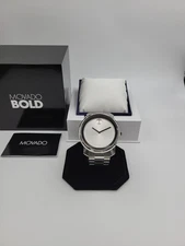 Movado Bold Men’s Silver Dial Stainless Steel Watch - 3600257 ($795 MSRP)