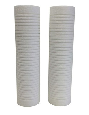 2 Pack Universal Heavy/Coarse Water Filter Cartridges Compatible with AquaPure