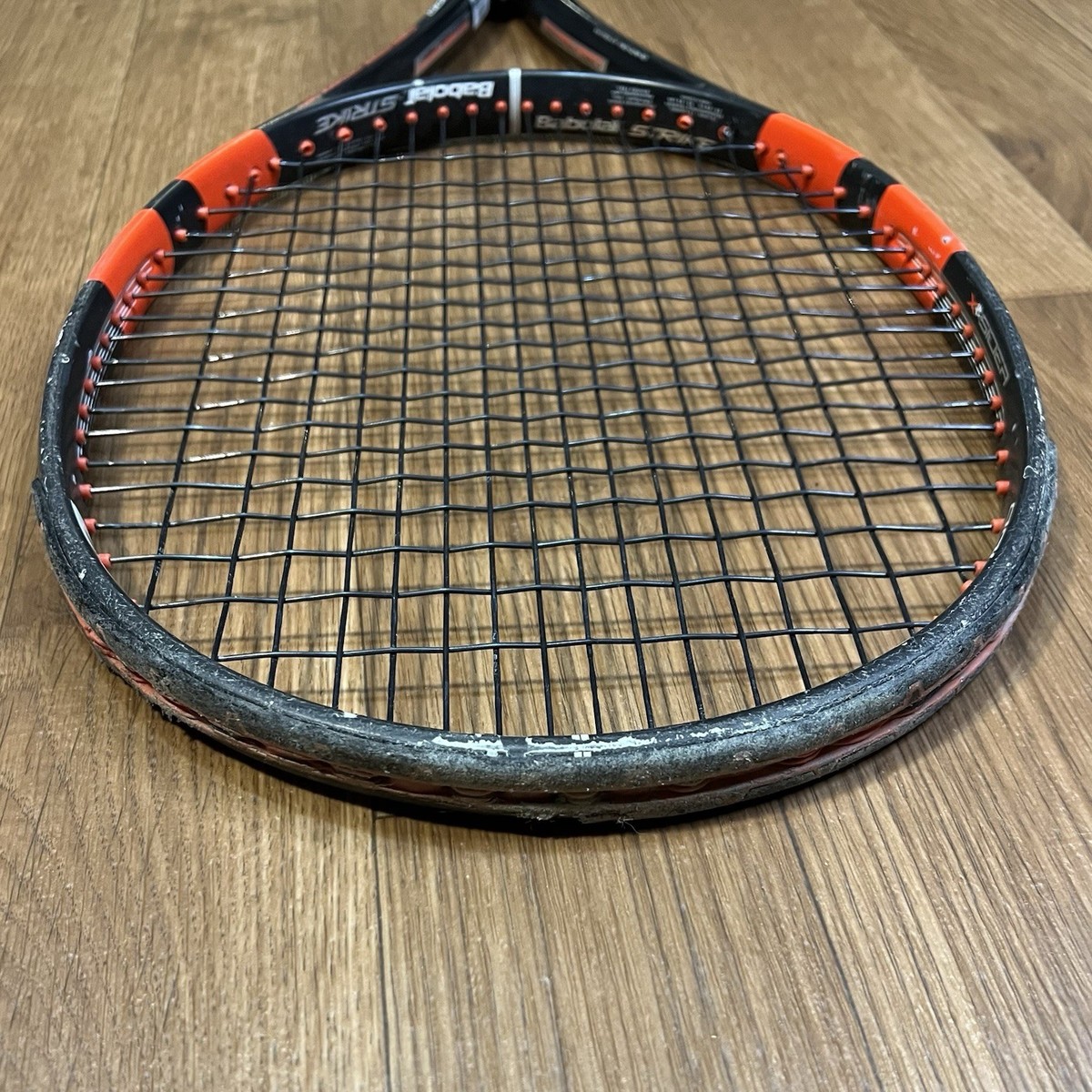 Babolat Pure Strike 100 Tennis Racquet 100 Sq in Black & Red | eBay
