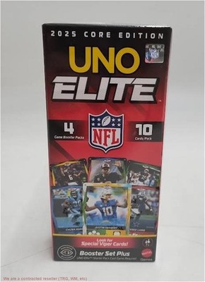 UNO Elite NFL Draft Pack Plus Card Game