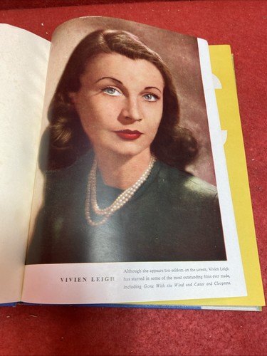 Movie Preview 1949 Vivien Leigh John Mills HB Annual Book Free P&P - Foto 5 di 10