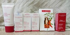 Clarins Beauty Bundle~Make Up Remover~Flash Balm~Body Lotion~Double Serum - BN
