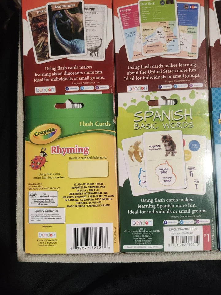 Детская флэш-карта лот 7pk  - Изображение 4 из 4