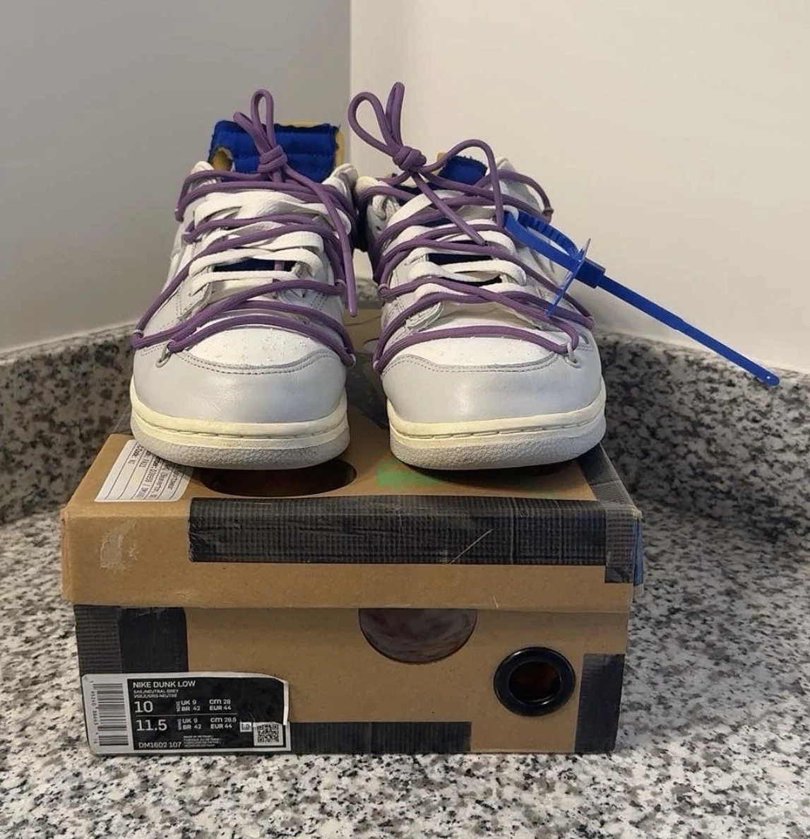 Nike Off-White x Dunk Low Lot 48 of 50 - огромный выбор по лучшим