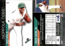 Travis Lakins Sr. 2021 Choice Norfolk Tides Update #17 RC Card FREE SHIP