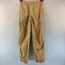 Xersion Boys M 10/12 Husky Parachute Pants Florence Brown Cargo Active Woven NWT