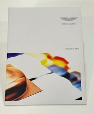 Aston Martin Colour & Trim April 2011 DB9 V8 V12 Vantage Virage DBS Hard to find