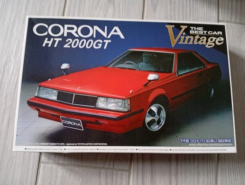 1:24 AOSHIMA TOYOTA CORONA HT 2000 GT sealed - Foto 1 di 2