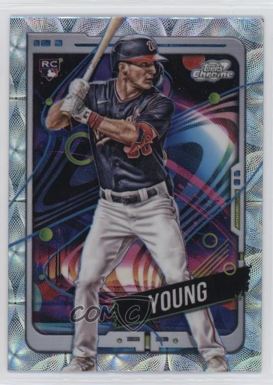 2024 Topps Cosmic Chrome Nucleus Refractor Jacob Young #193 1my2