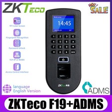 Zkteco F19 TCP/IP ADMS Biometric Fingerprint Time Attendance And Access System