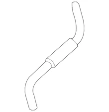 Genuine Nissan 2003-2007 Nissan 350Z - Water Pipe 14056-AL515