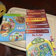 Six Leap Frog Beginning Reading Books