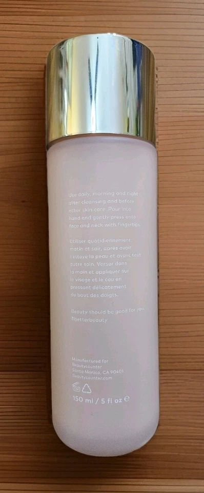 NUEVO 5 ONZAS Beautycounter Countertime Mineral Boost Esencia Hidratante TAMAÑO GRANDE Foto 4 de 4