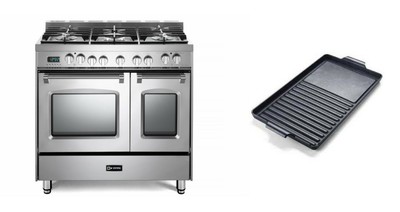 Verona Prestige Vpfsge365dss 36 Dual Fuel Range Double Oven