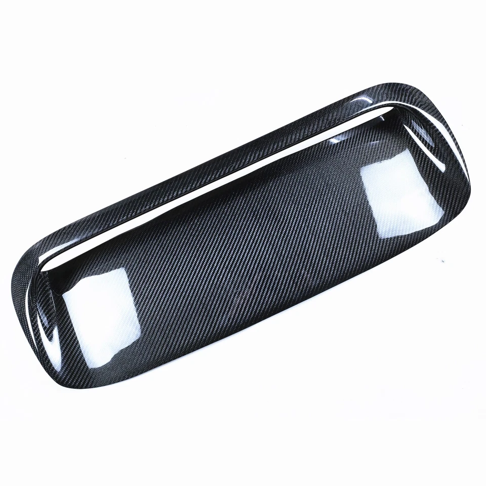 Para Subaru Impreza 11th WRX STi 2015-20 1 pieza cuchara de aire capó ventilación fibra de carbono Foto 2 de 4